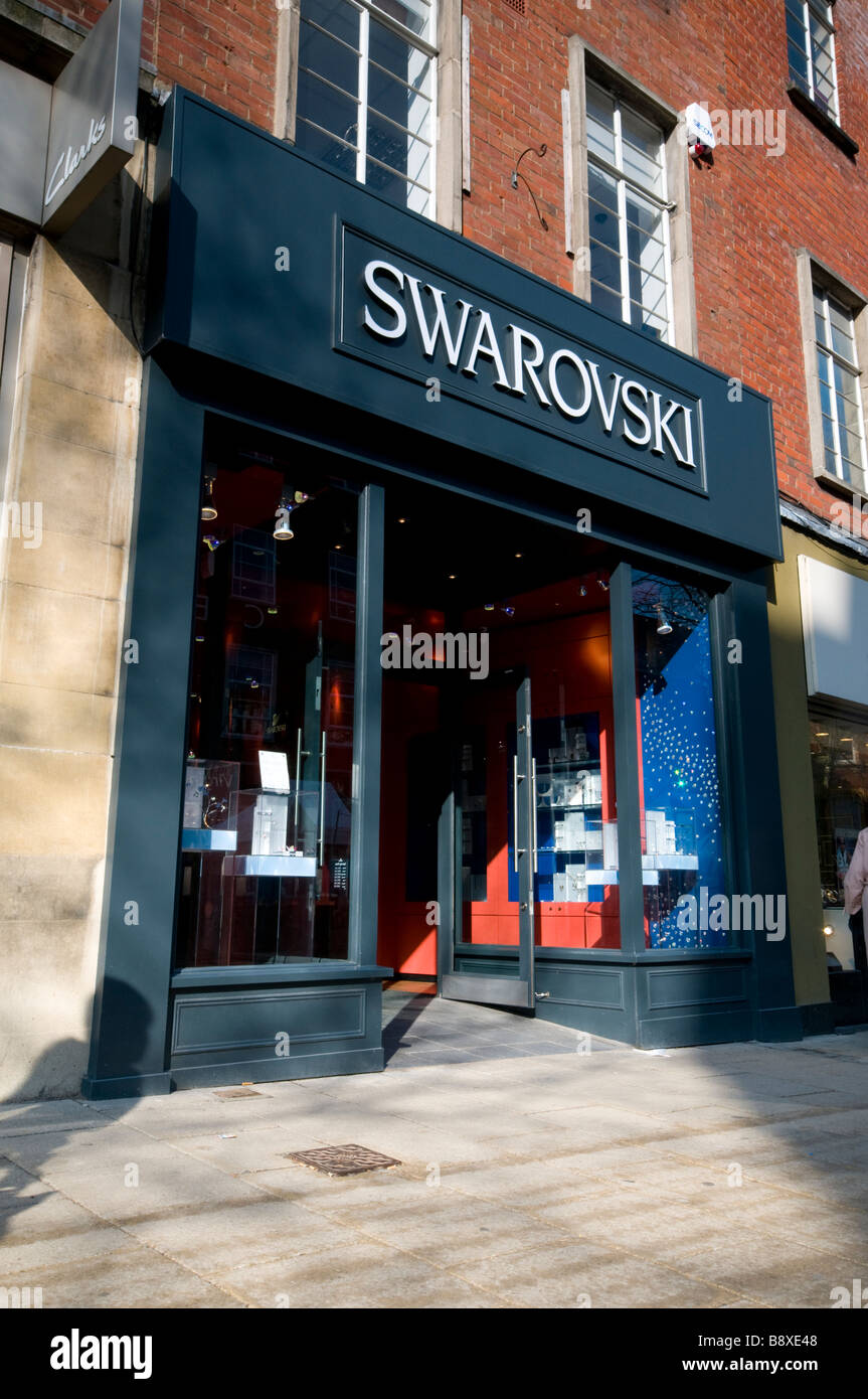 Swarovski Shop Norwich UK Stockfoto