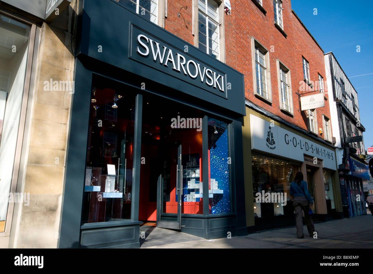 Swarovski Shop Norwich UK Stockfoto
