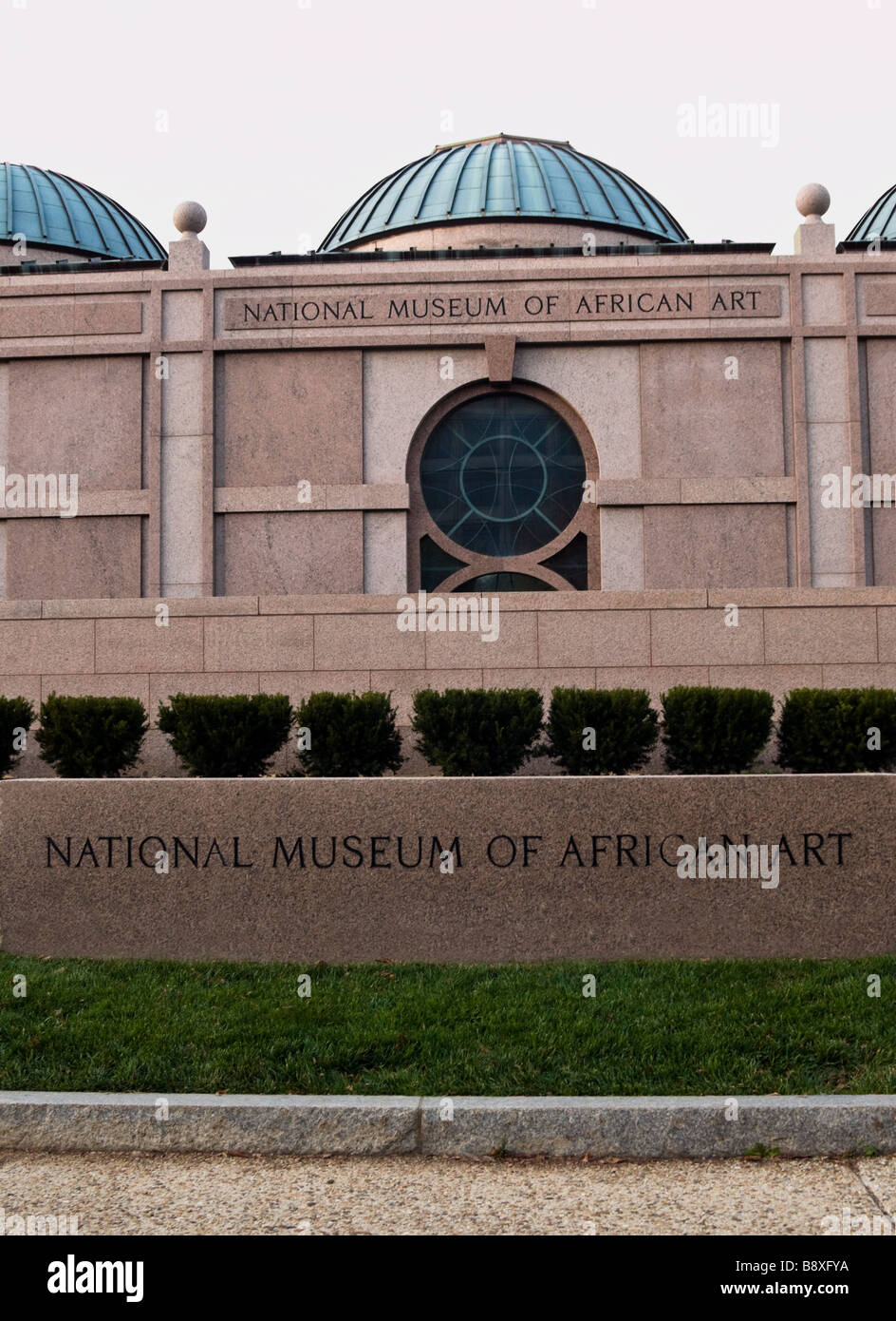 Das National Museum of African Art in Washington, D.C. Stockfoto