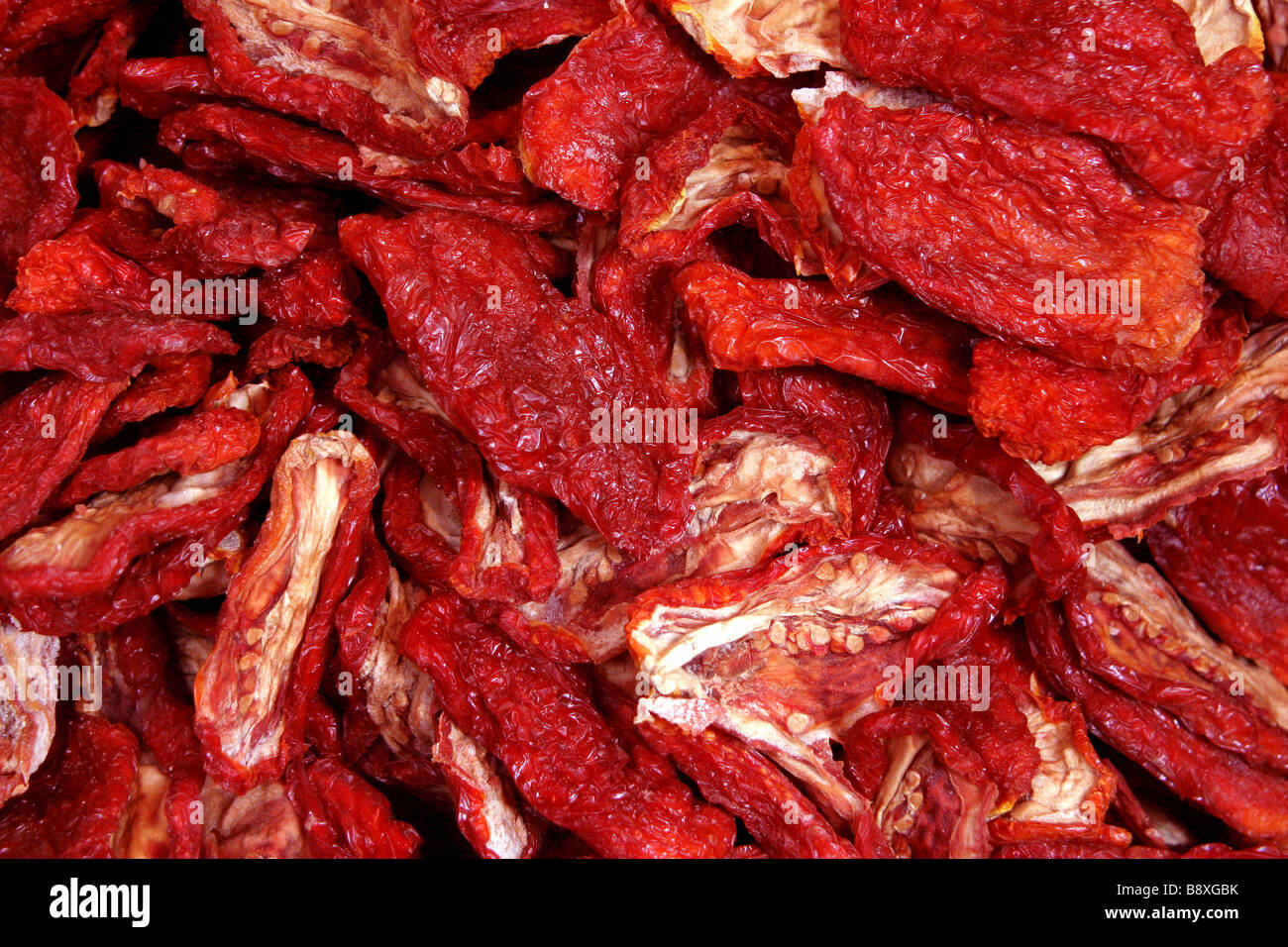 Getrocknete Tomaten Stockfoto