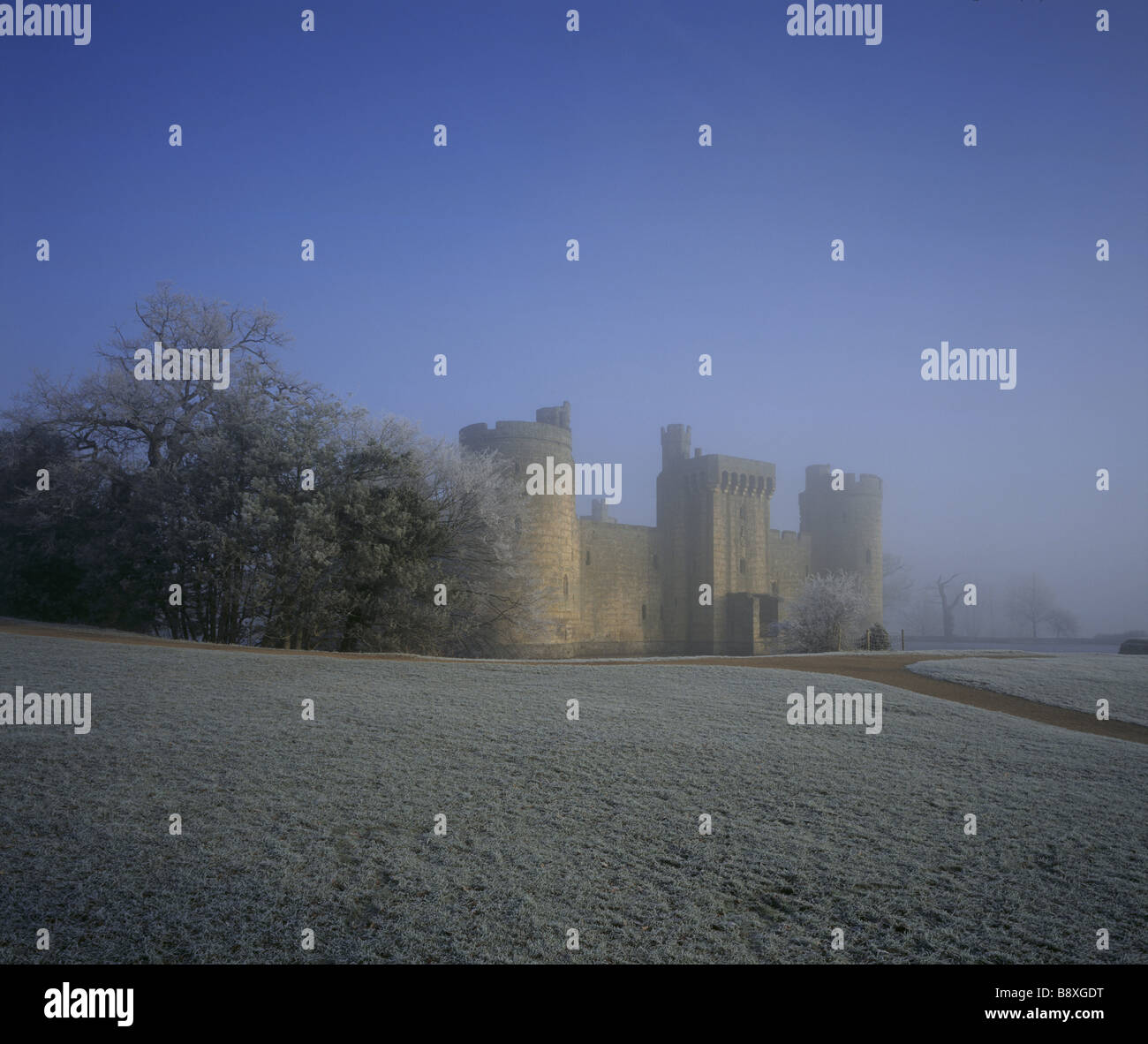 Bodiam Castle Stockfoto