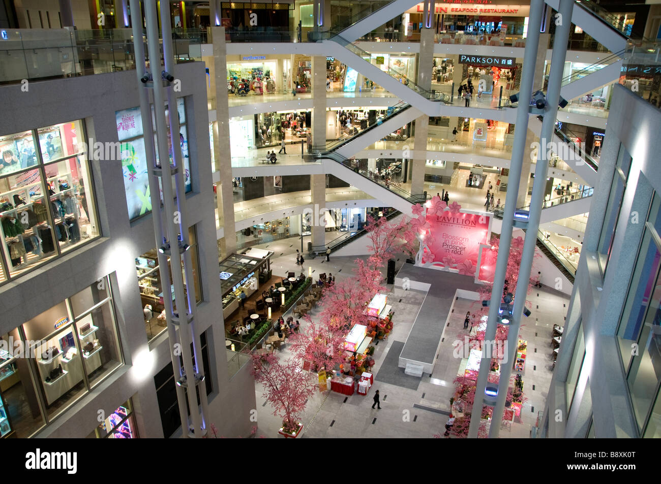 Kuala Lumpur Malaysia Bukit Bintang Star Hill Galerie Pavillon Stockfoto