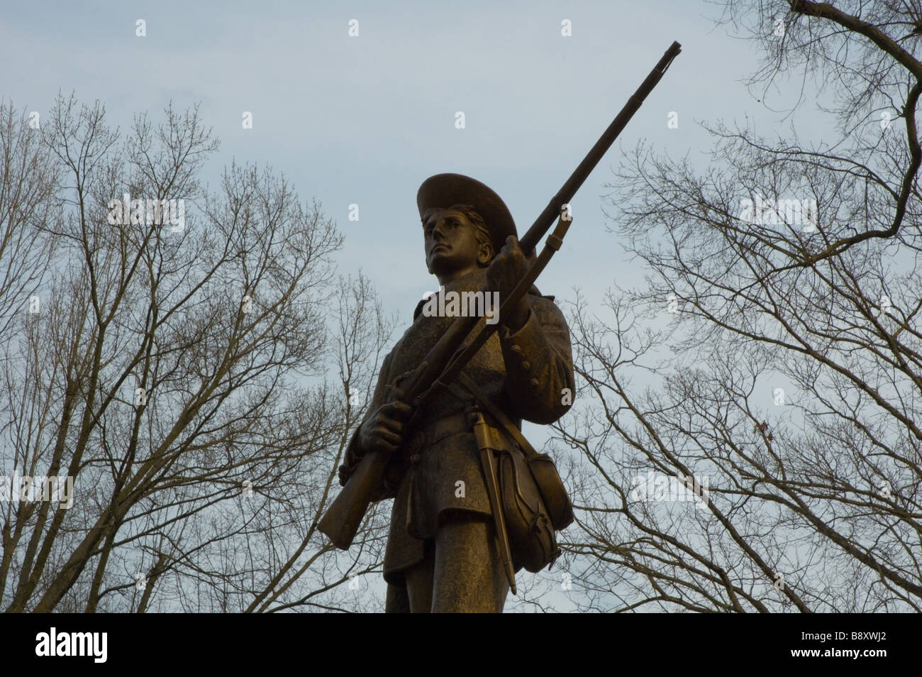 "Stille Sam" konföderierten Soldaten Gedenkstätte an der University of North Carolina in Chapel Hill Stockfoto