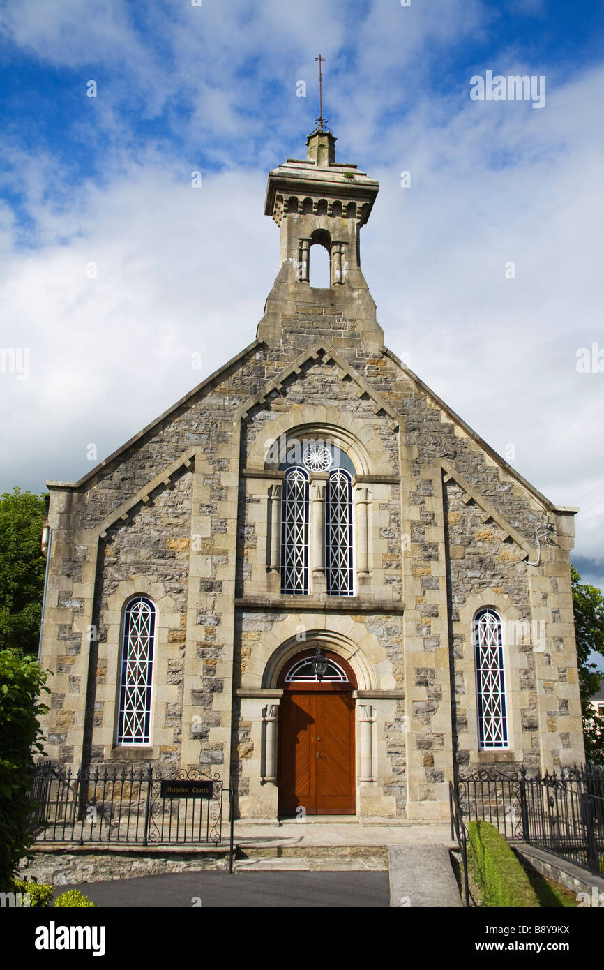 Fassade der Kirche, Donegal, Provinz Ulster County Donegal, Irland Stockfoto