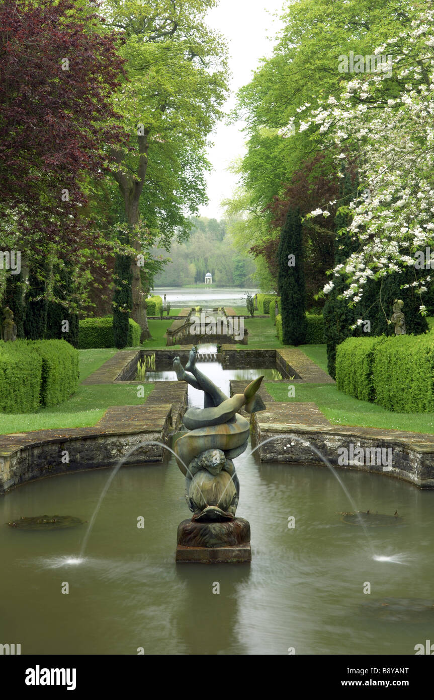 Buscot Park Stockfoto