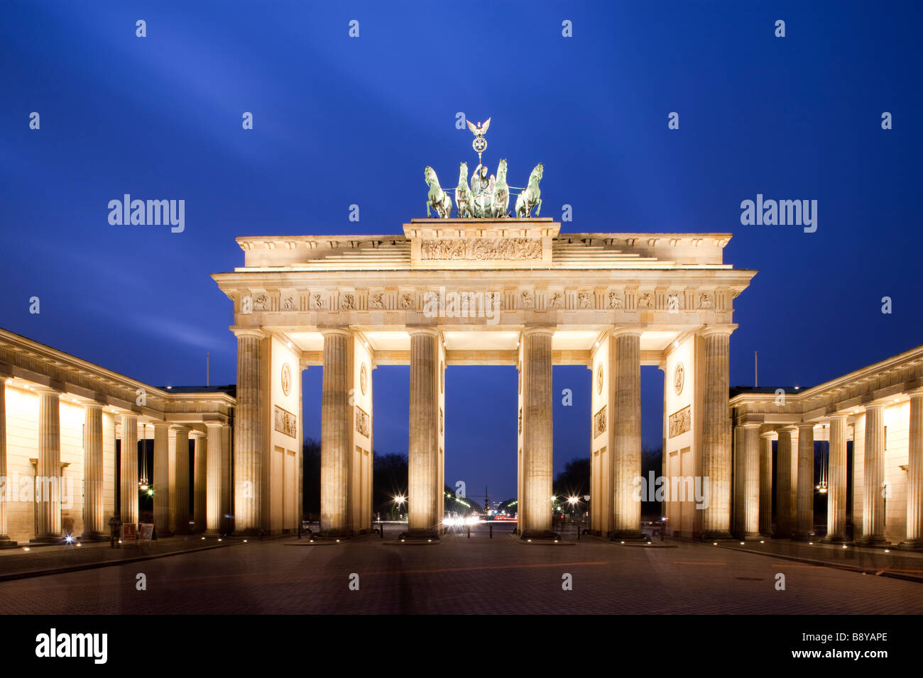 Brandenburger Tor-Pariser Platz, Berlin Deutschland Stockfoto
