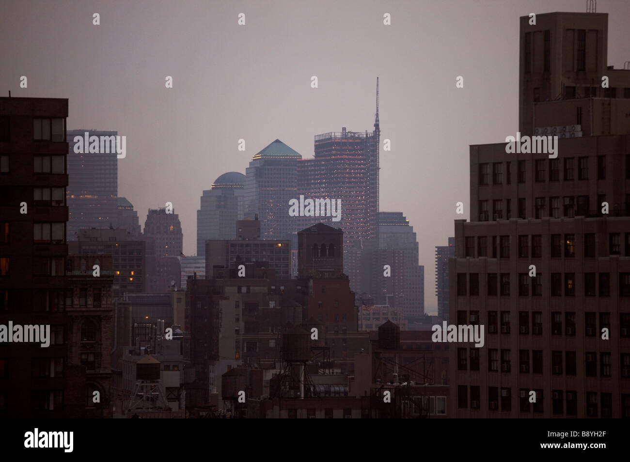 Ansicht von New York City USA. Stockfoto