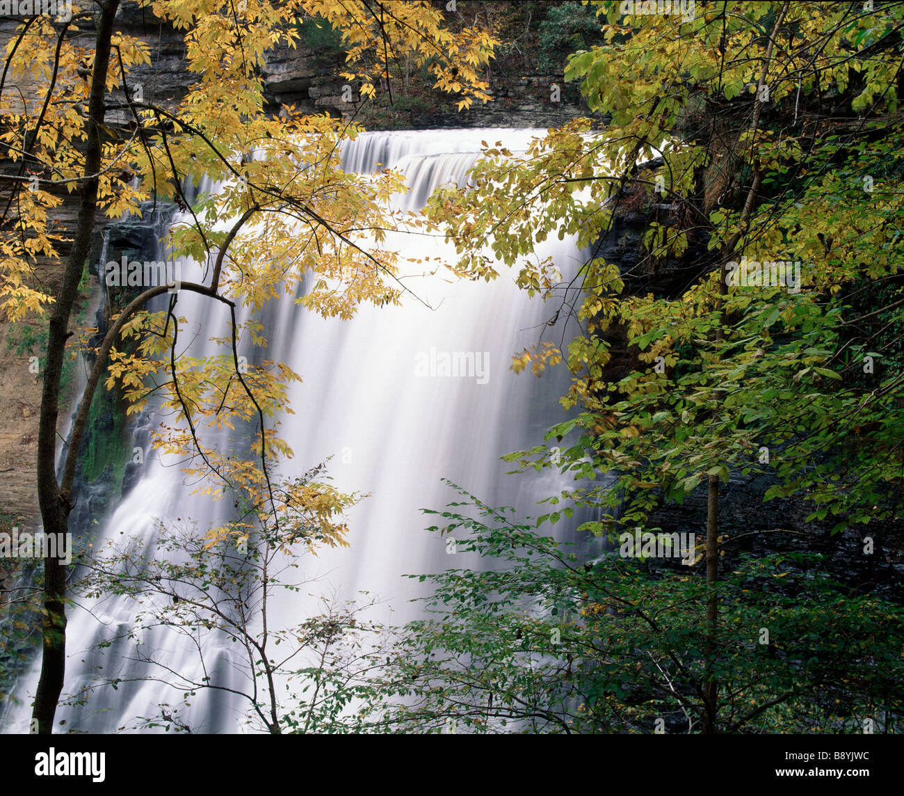 Burgess Falls, Burgess Falls State Natural Area, Tennessee Stockfoto