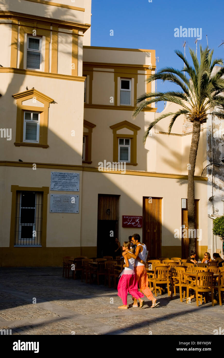Europa Spanien Andalusien cadiz Stockfoto