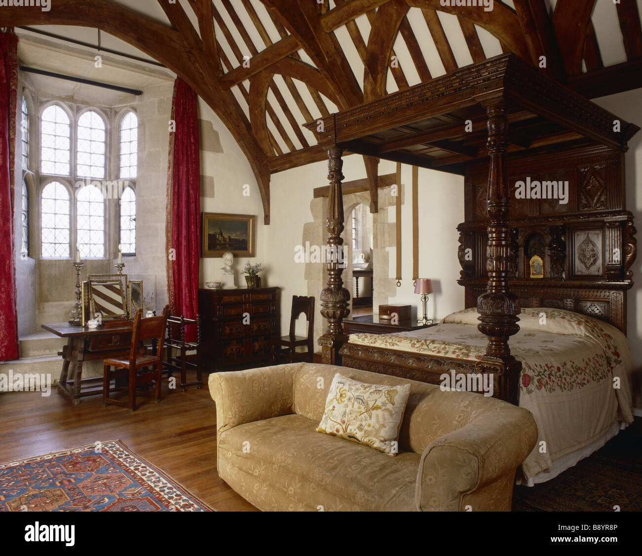 Große Chalfield Manor Stockfoto