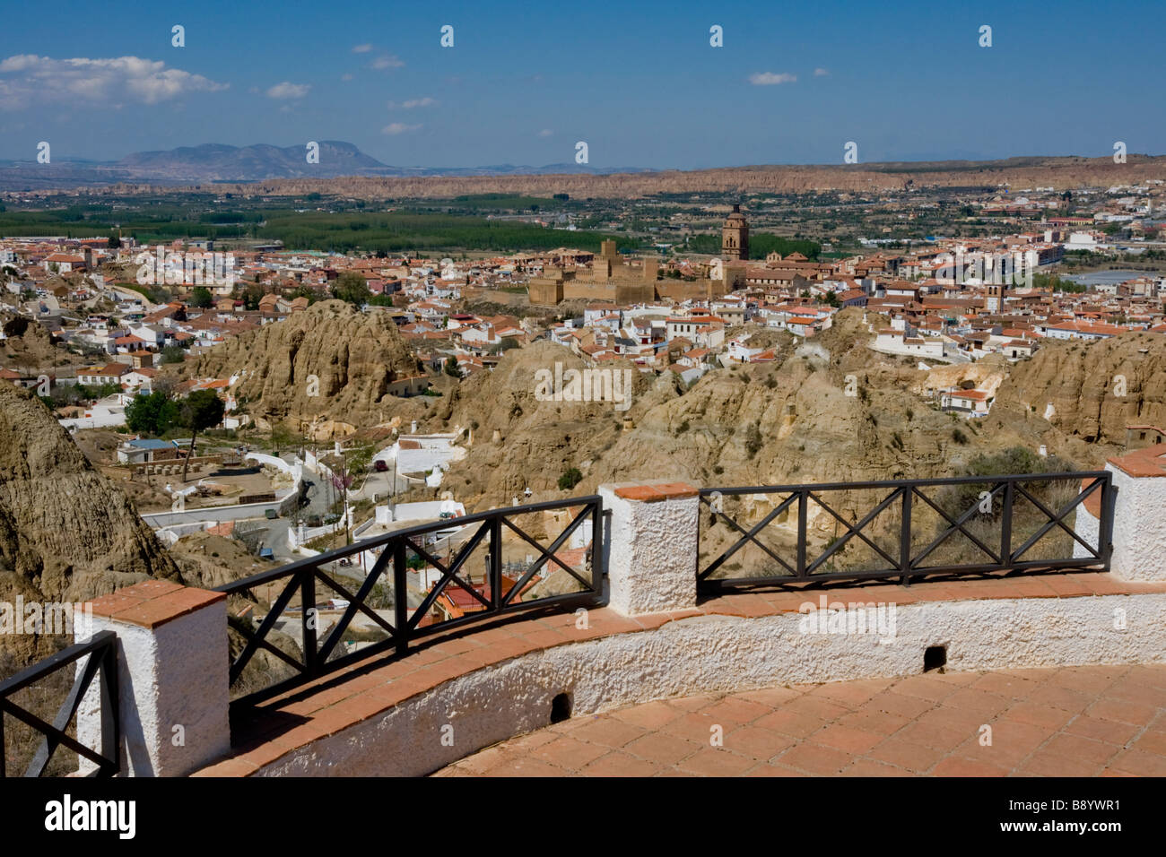 Europa Spanien Andalusien Guadix cathedral Stockfoto