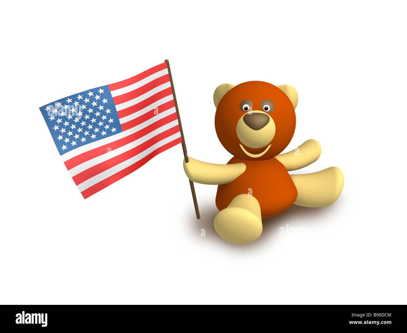 Usa Flagge USA Stockfoto