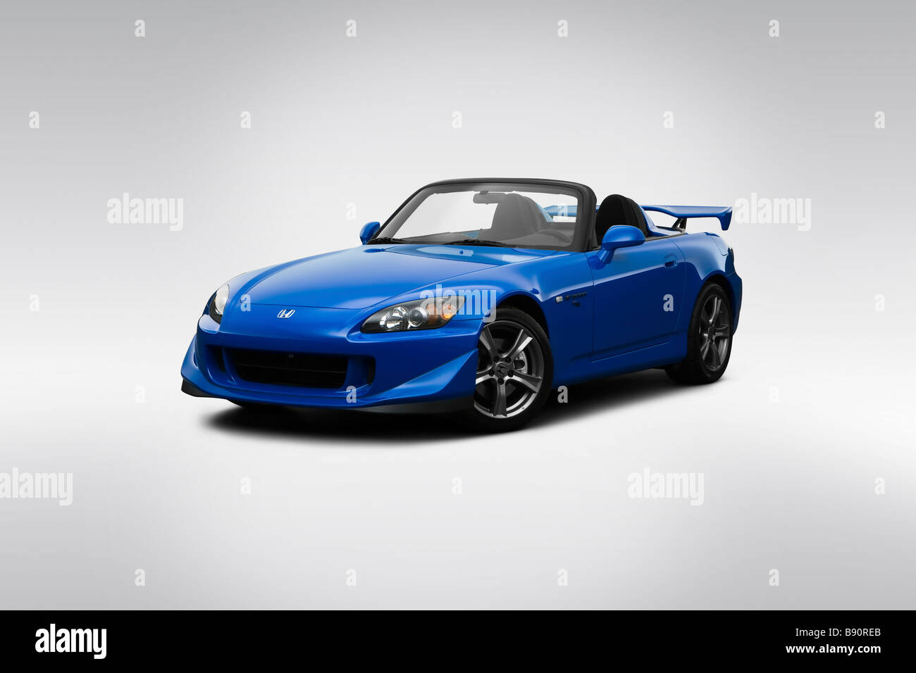 2009 Honda S2000 CR in blau - Winkel-Vorderansicht Stockfoto