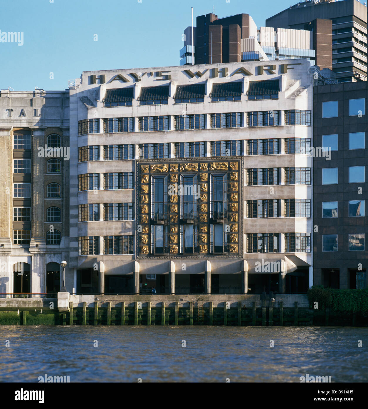 Hay Wharf London Stockfoto