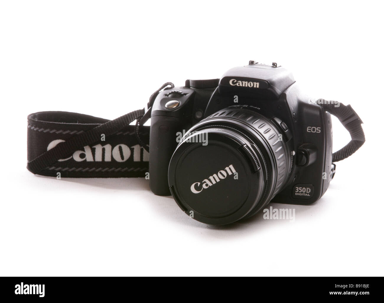 Canon Slr Digitalkamera Ausschnitt Stockfoto