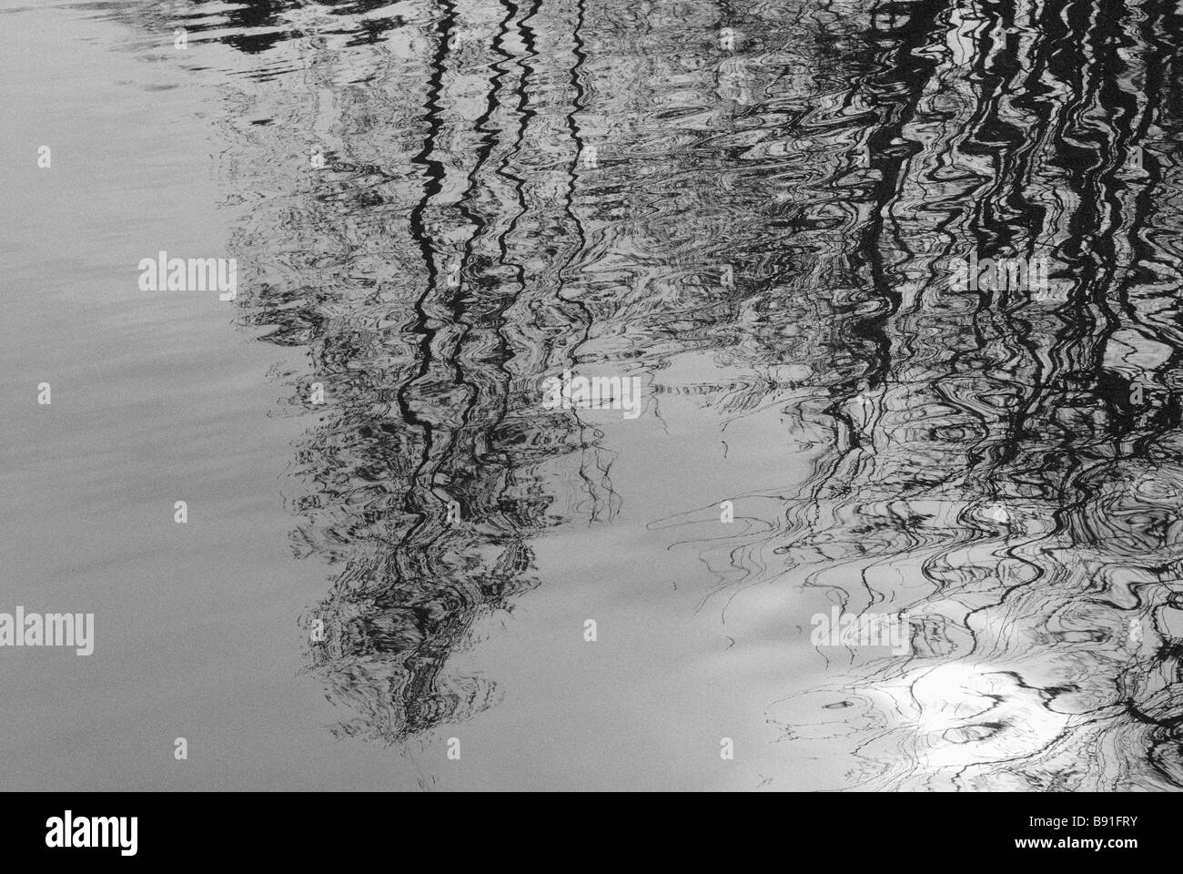 GRUSELIGE SEE Stockfoto