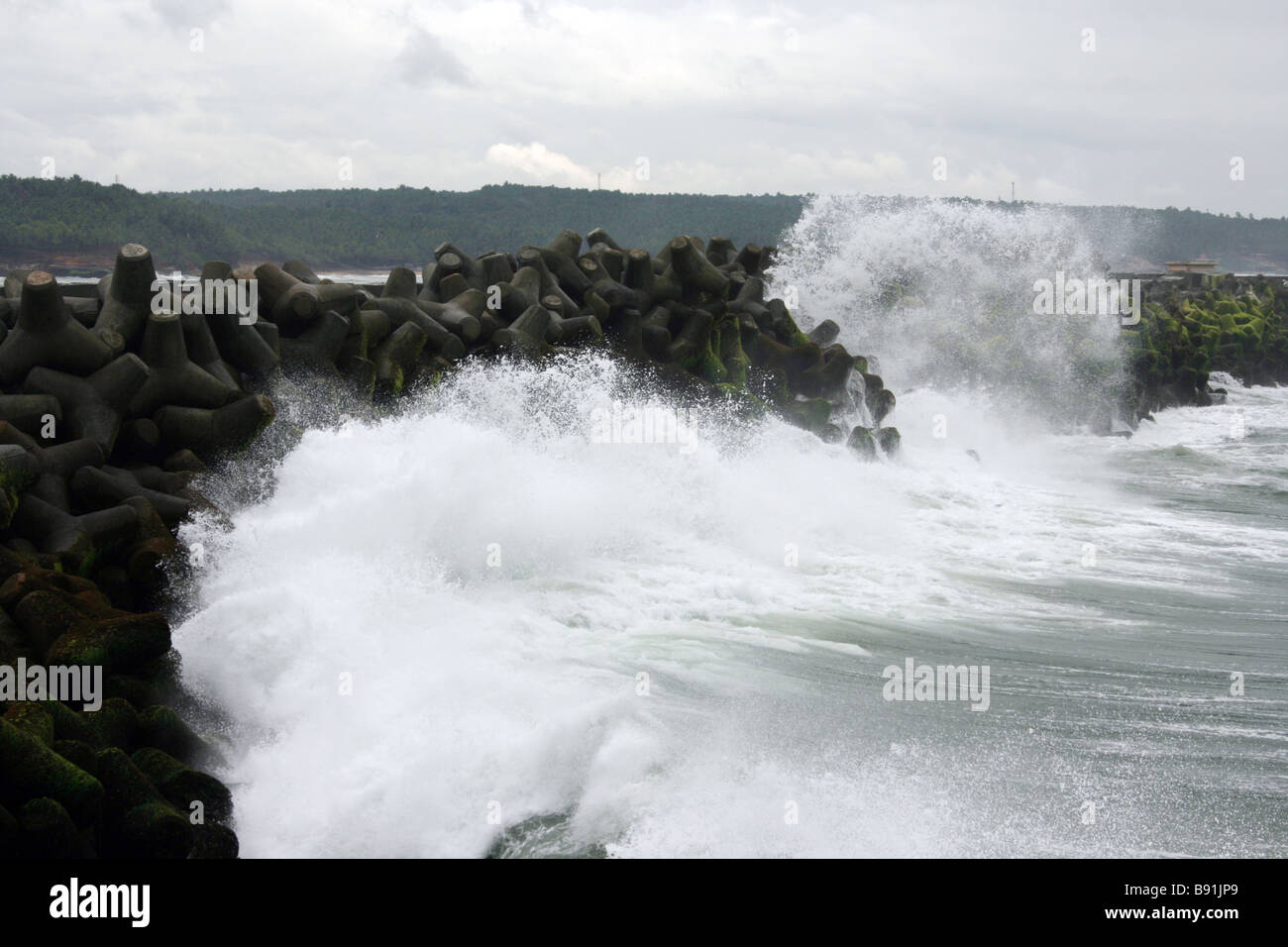 Vizhinjam kerala Stockfoto