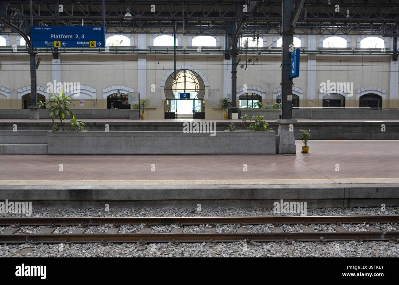 Bahnhof, Malaysia Stockfoto