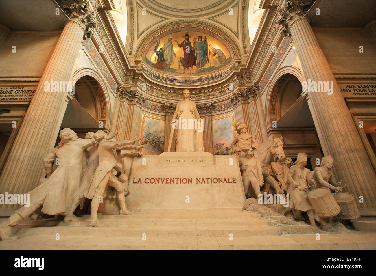 Innenansicht Des Pantheon Paris Stockfoto Bild 22779557