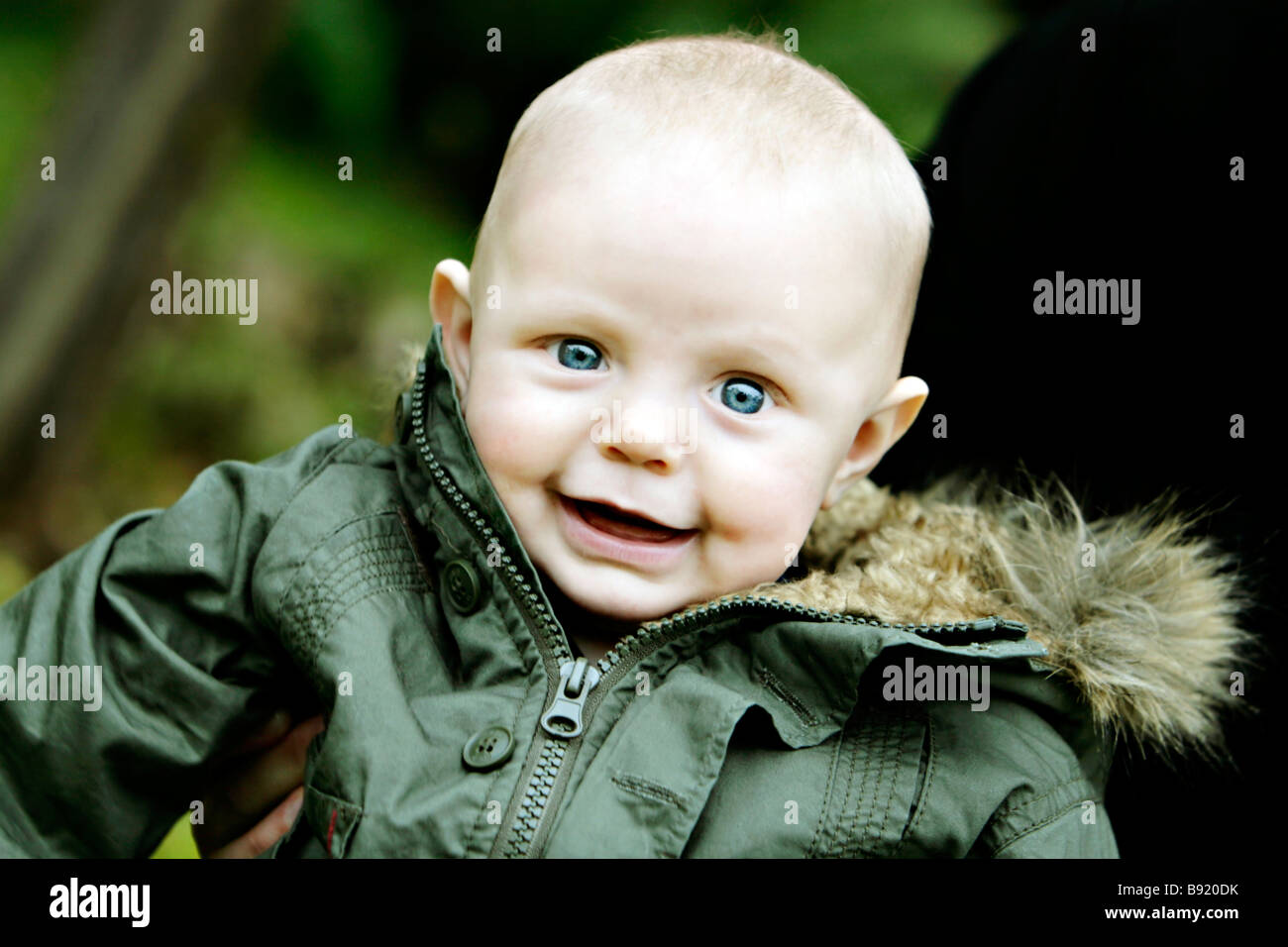 Porträt von einem Baby-Schweden. Stockfoto