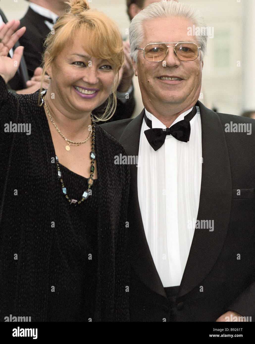 RSFSR Menschen s Künstler Präsident des Actors Guild Jewgeni Zharikov