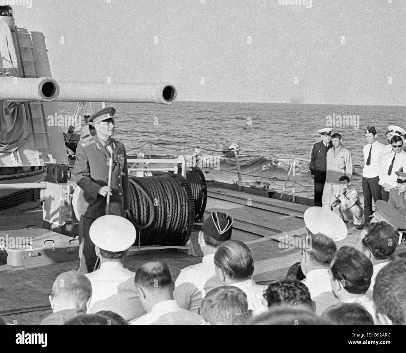 Marschall der Sowjetunion Andrei Gretschko links zweite Zeile die