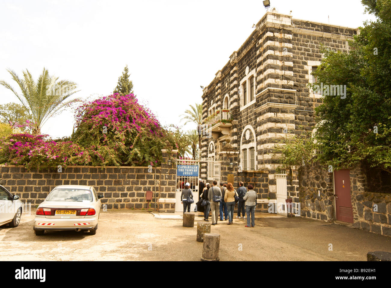 Israel-See Genezareth-Capernaum Stockfoto