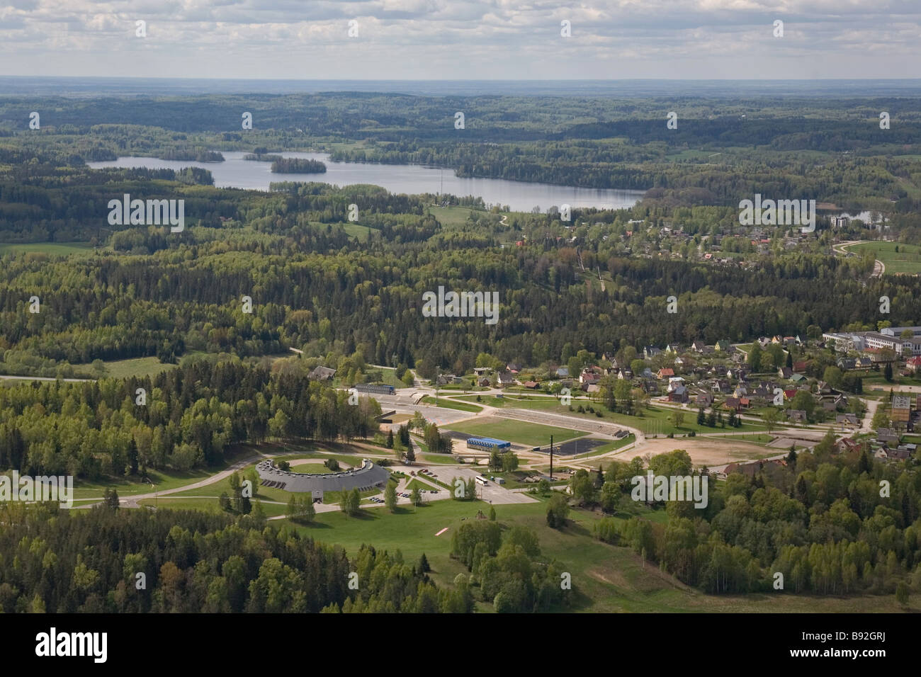 Tehvandi Sportzentrum, Valga County, Estland, Europa Stockfoto
