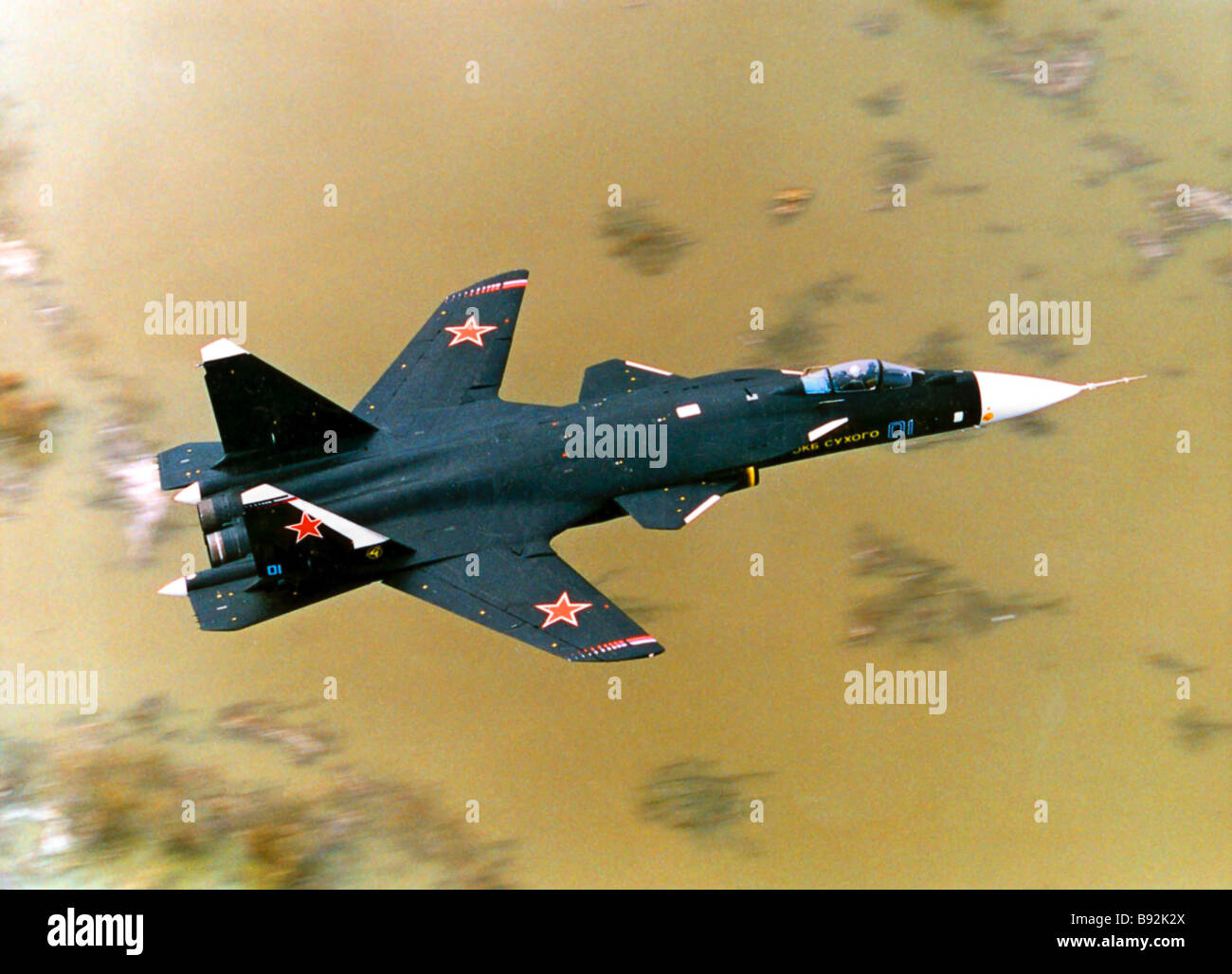 Suchoi Su47 Berkut Steinadler Kämpfer und fliegenden Versuchslabor