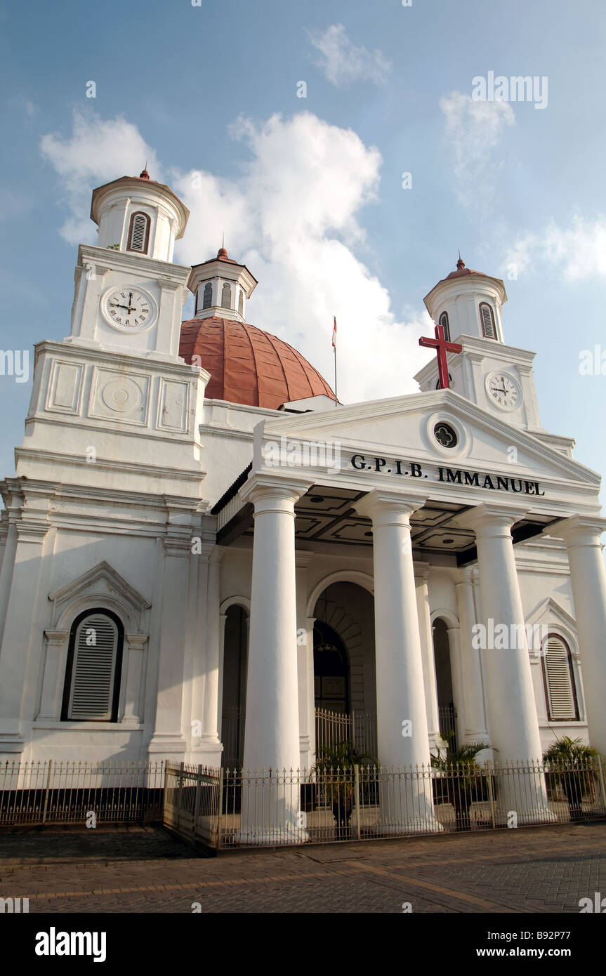 Gereja Blenduk Kirche Semarang Java Indonesien Stockfoto