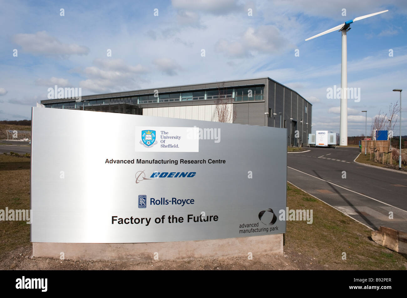 University of Sheffield Advanced Manufacturing Research Centre Stockfoto