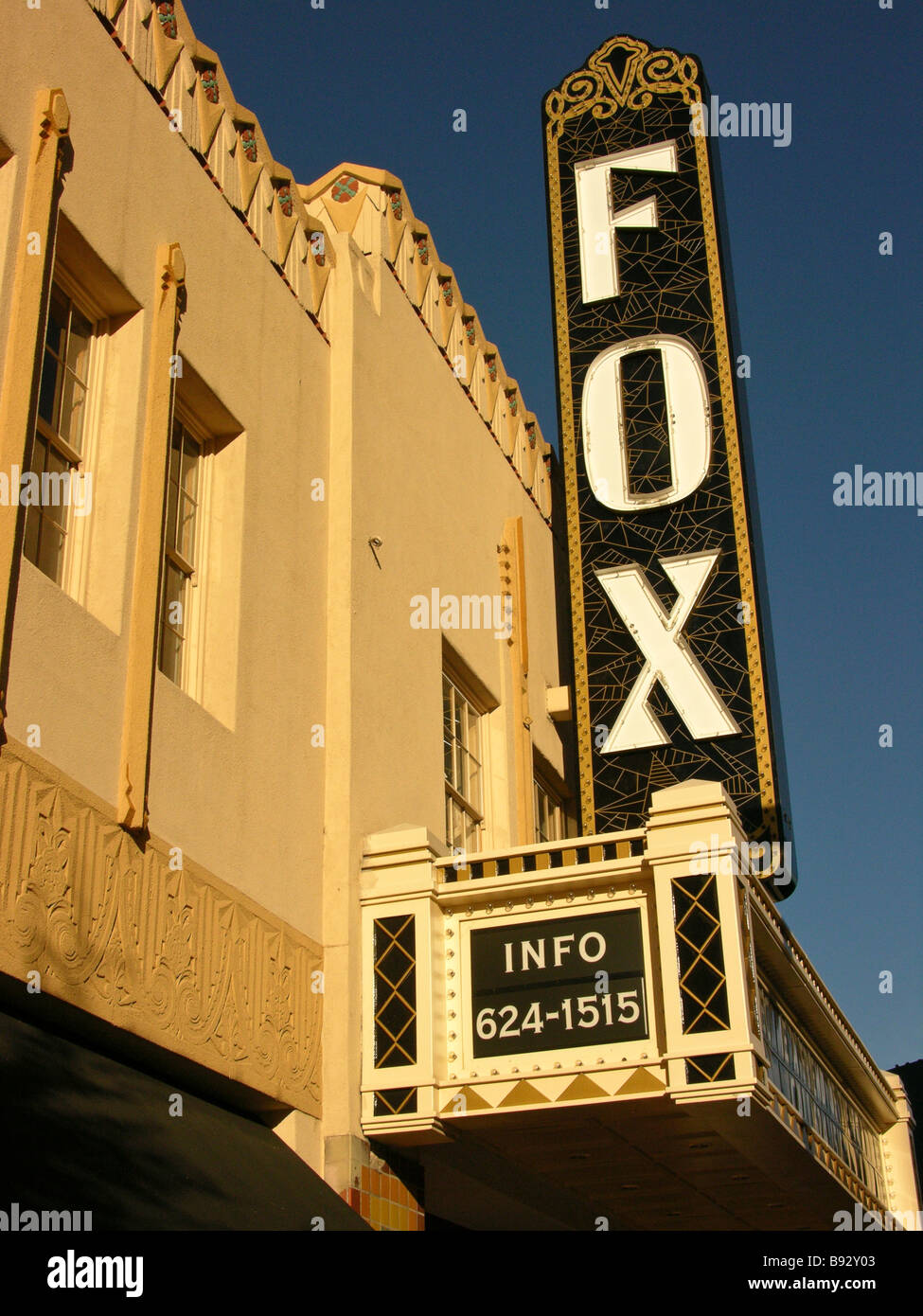 Festzelt, Fox Tucson Theater, Tucson, Arizona. Stockfoto