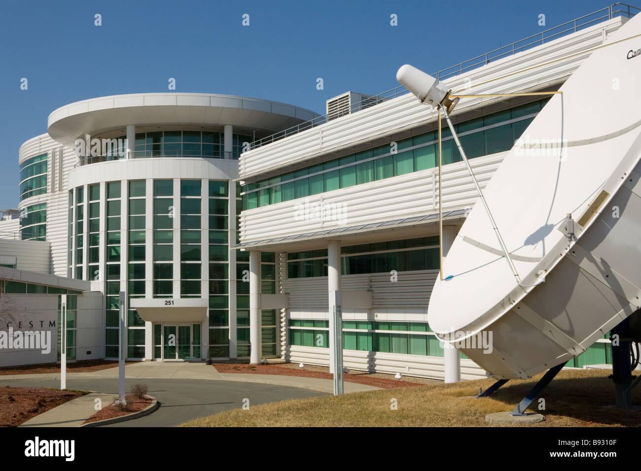 College of Nanoscale Science and Engineering an der SUNY Albany New York Stockfoto