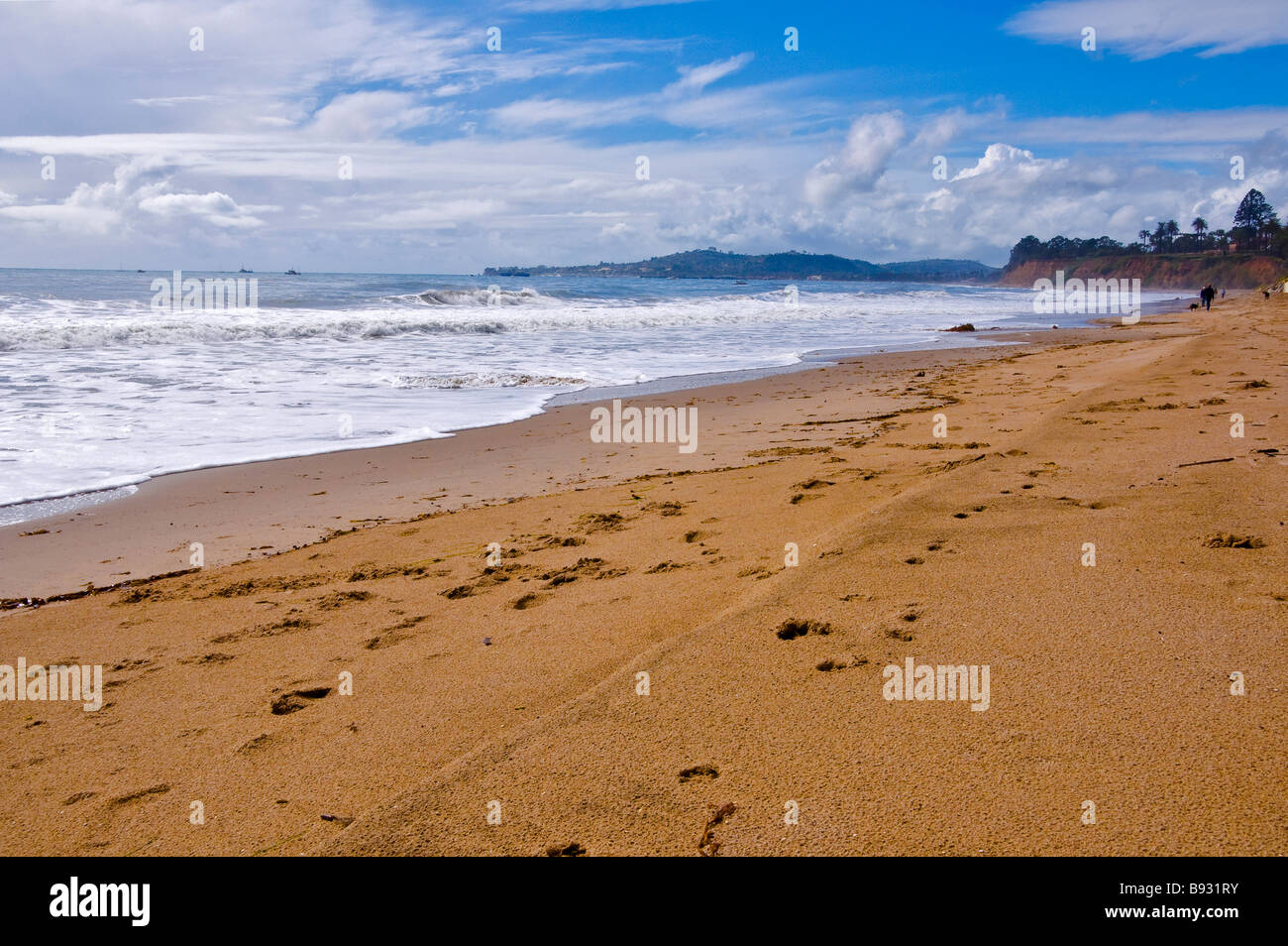 Butterfly Beach, Montecito, Kalifornien Stockfoto