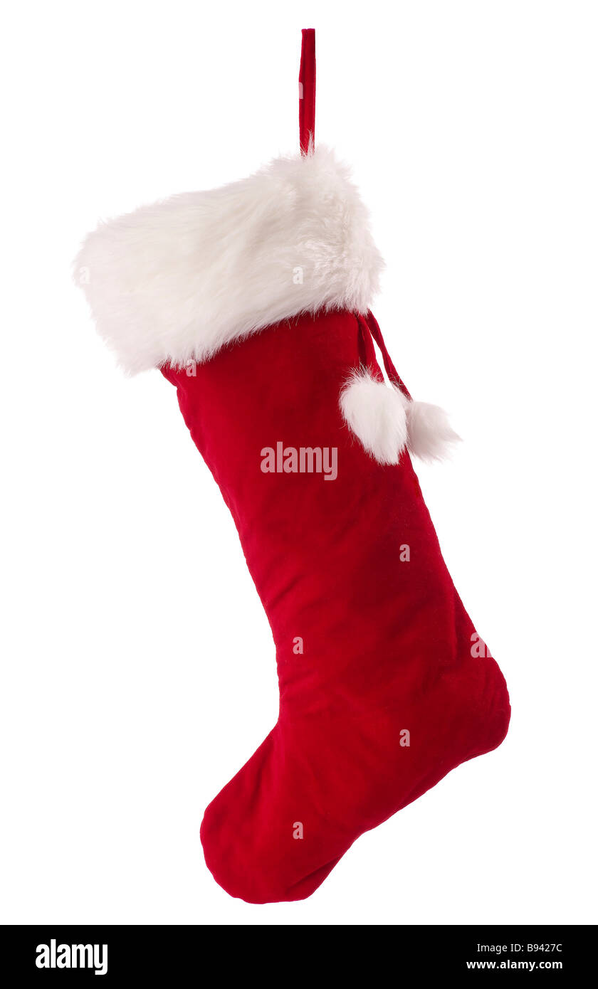 Weihnachtsstrumpf Stockfoto