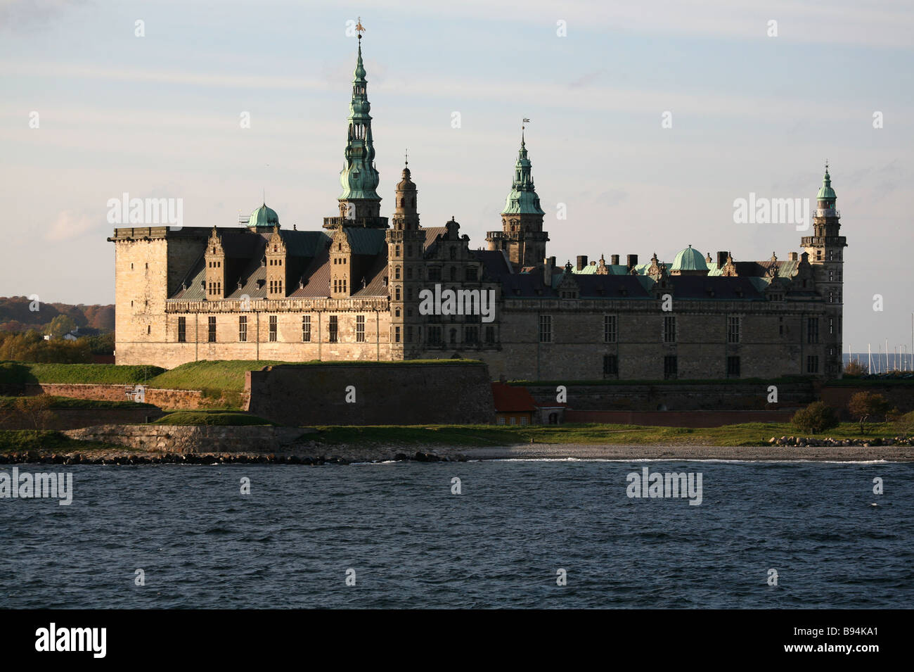 Schloss Kronborg, Elsinore. Dänemark. Europa. Stockfoto