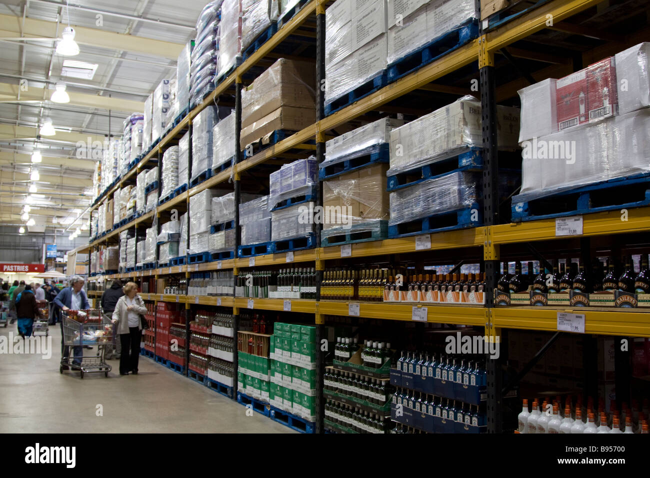 Costco Warehouse - Watford - Hertfordshire Stockfoto