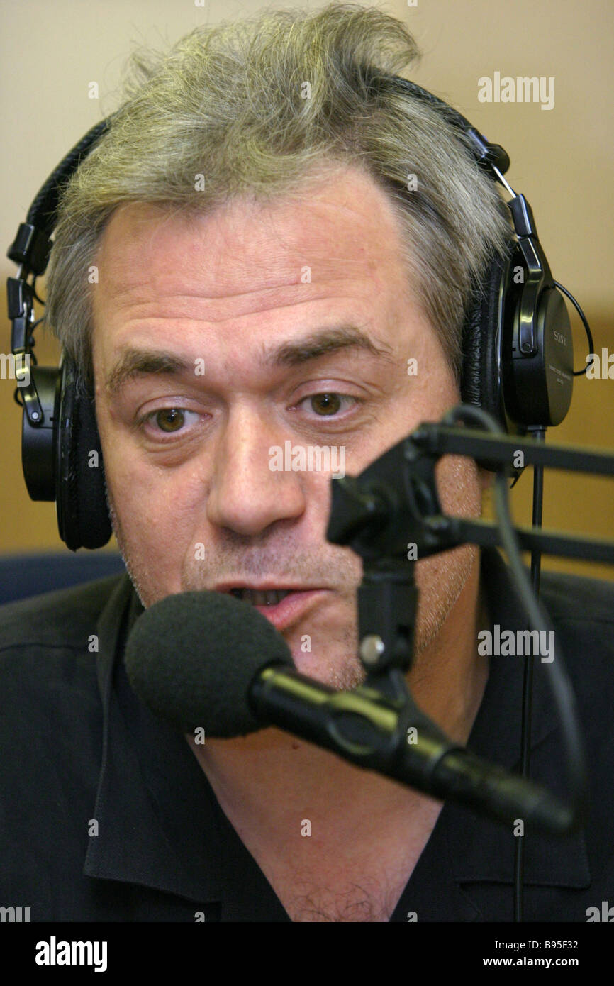 Sergei Dorenko TVJournalist und Radiomoderator Ekho Moskvy