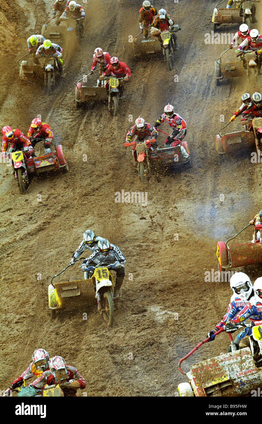Die 13. Etappe des Sidecar Motocross World Championships The Extreme