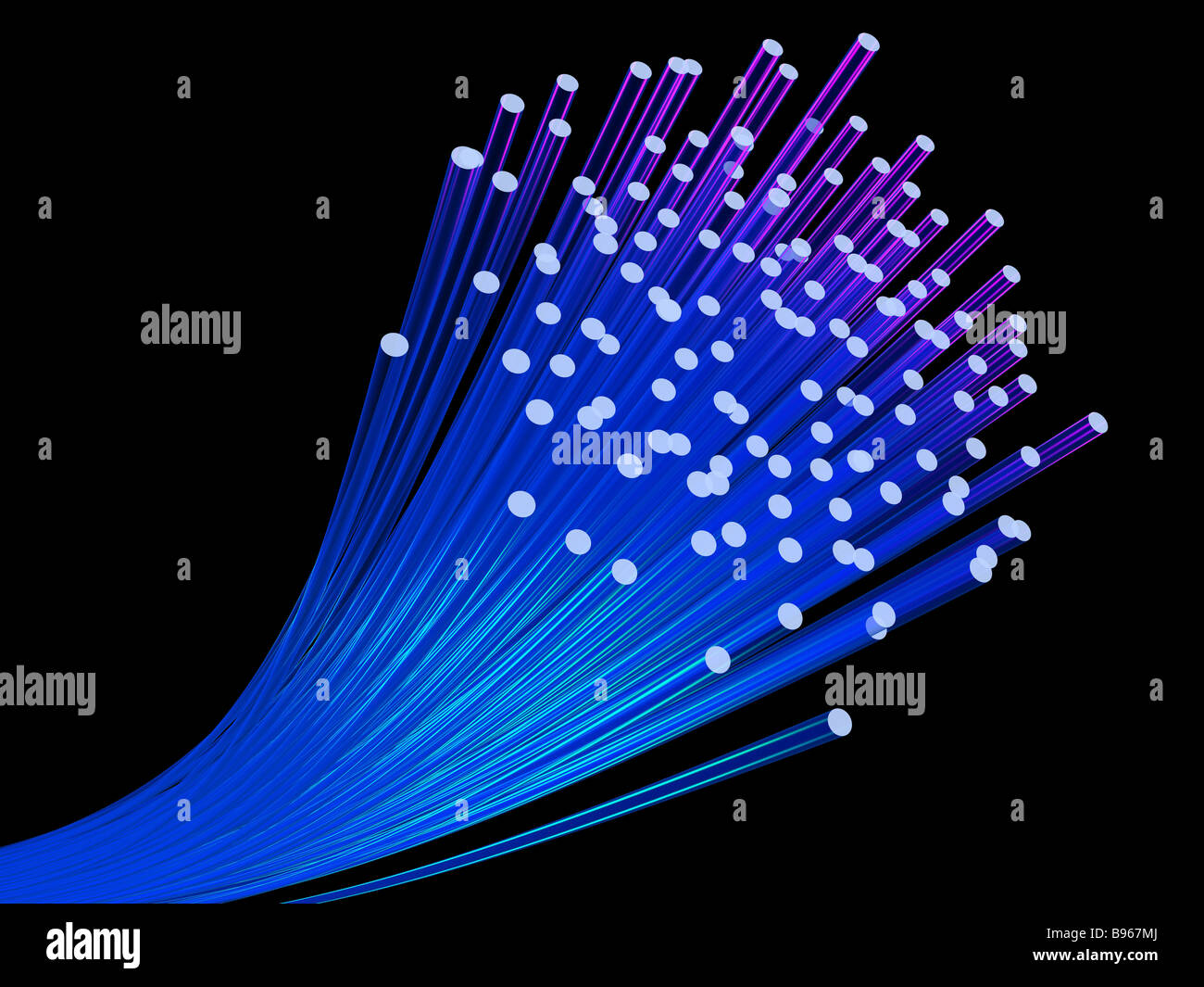 Glasfaser Stockfoto Glasfaser Stockfoto