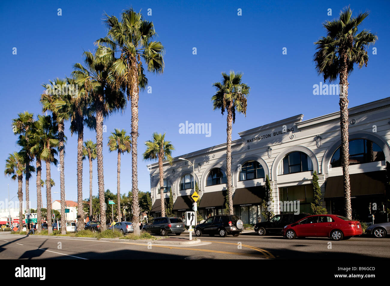 USA, California, Los Angeles, Culver City, Washington Bld, The Washington-Gebäude von 1926 Stockfoto