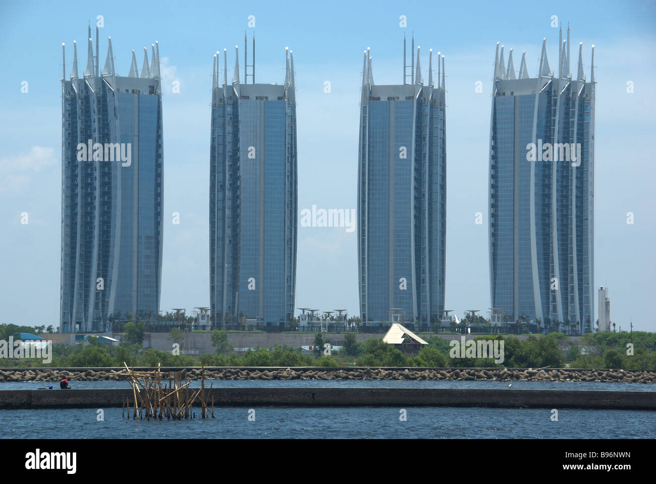 Modernes Gebäude in Jakarta, Indonesien Stockfoto