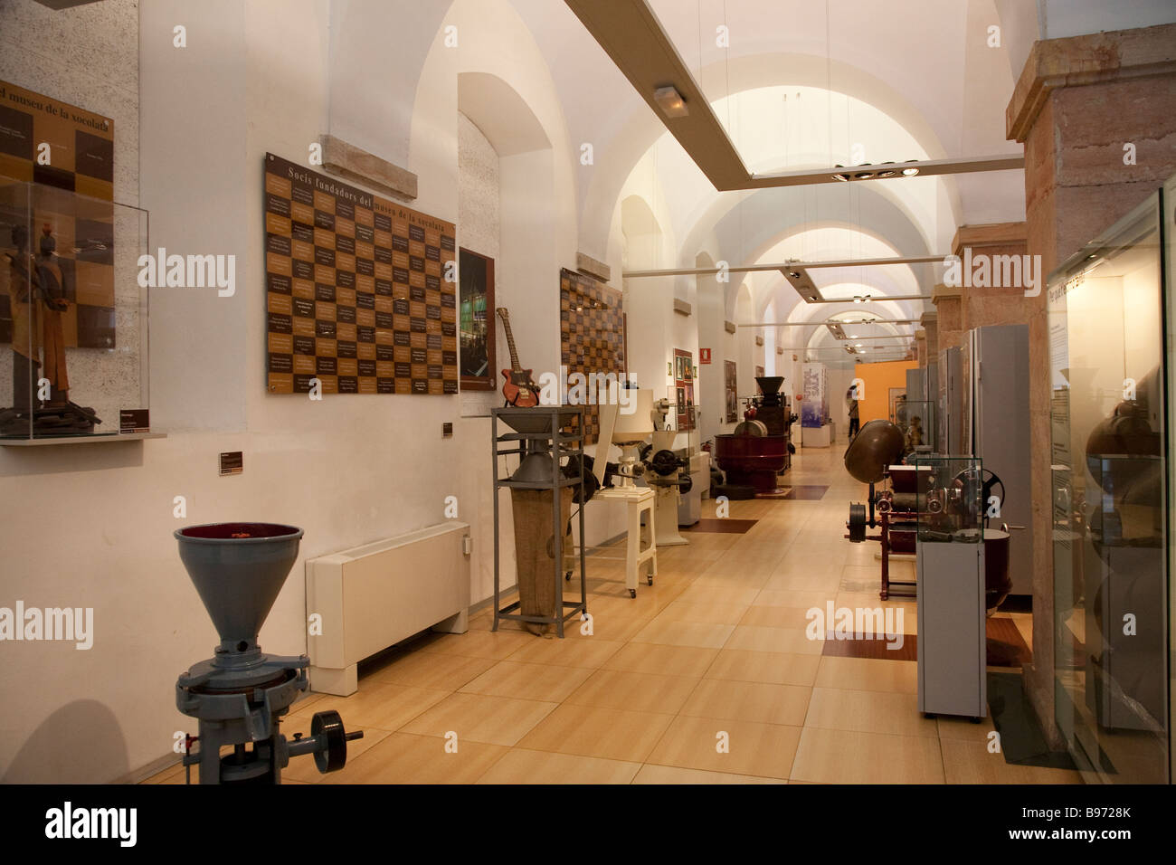 Museu De La Xocolata, Barcelona-Spanien Stockfoto