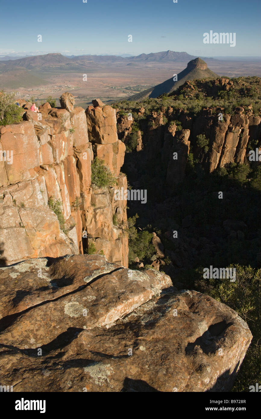 Desolation Tal Camdeboo Nationalpark Graaff Reinet Eastern Cape Südafrika Stockfoto