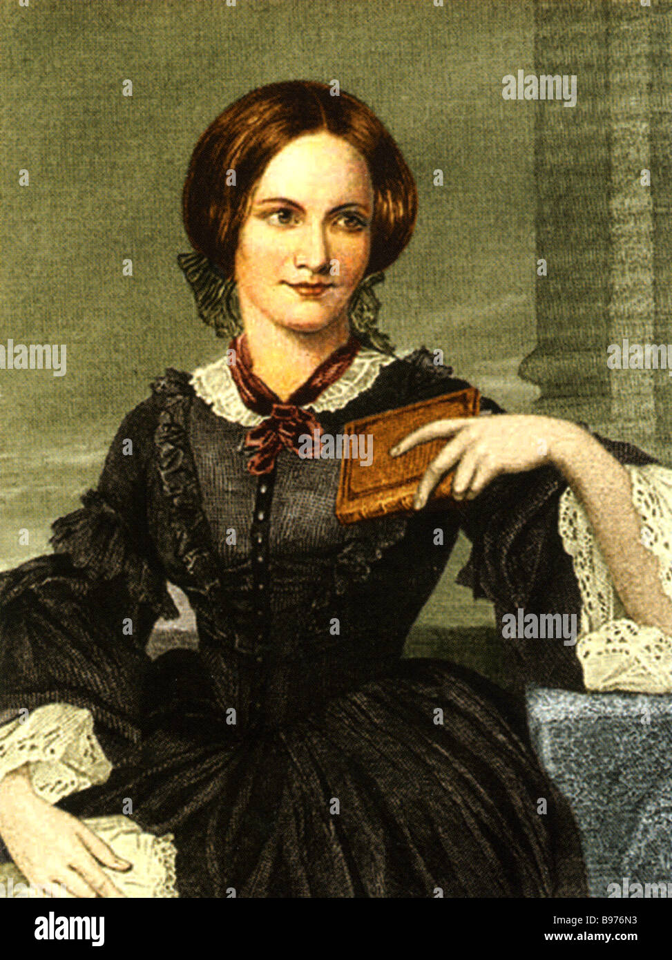 CHARLOTTE BRONTE englische Schriftstellerin 1816 bis 1855 Stockfoto