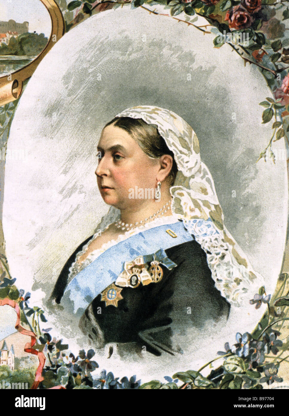 Königin VICTORIA im Jahre 1887 Stockfoto