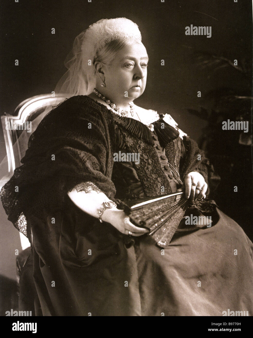 Königin VICTORIA im Jahre 1885 Stockfoto