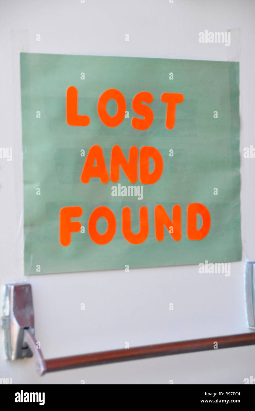 Lost And Found-Center an der Florida State Fairgrounds Tampa Stockfoto