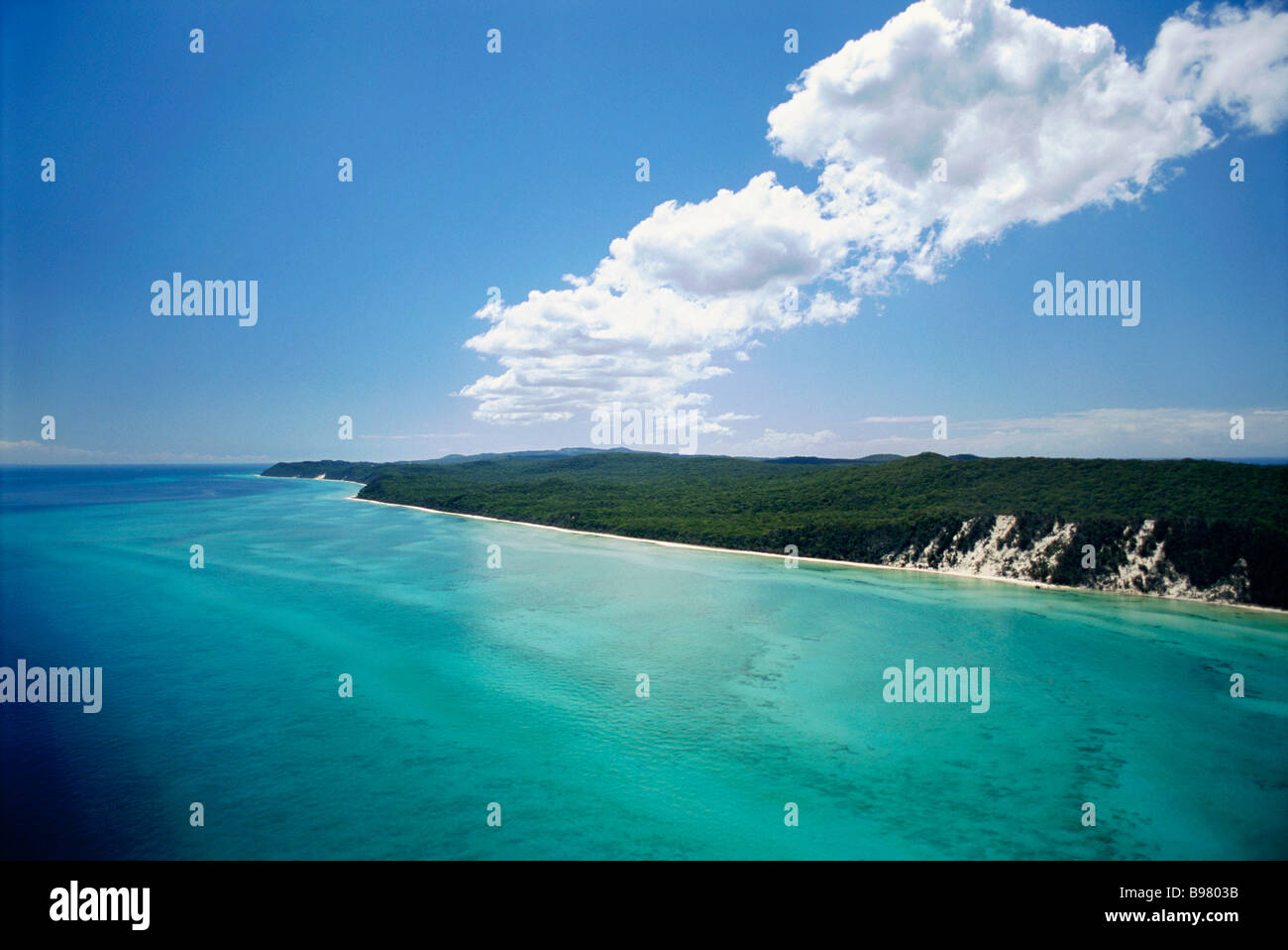 Moreton Island Stockfoto