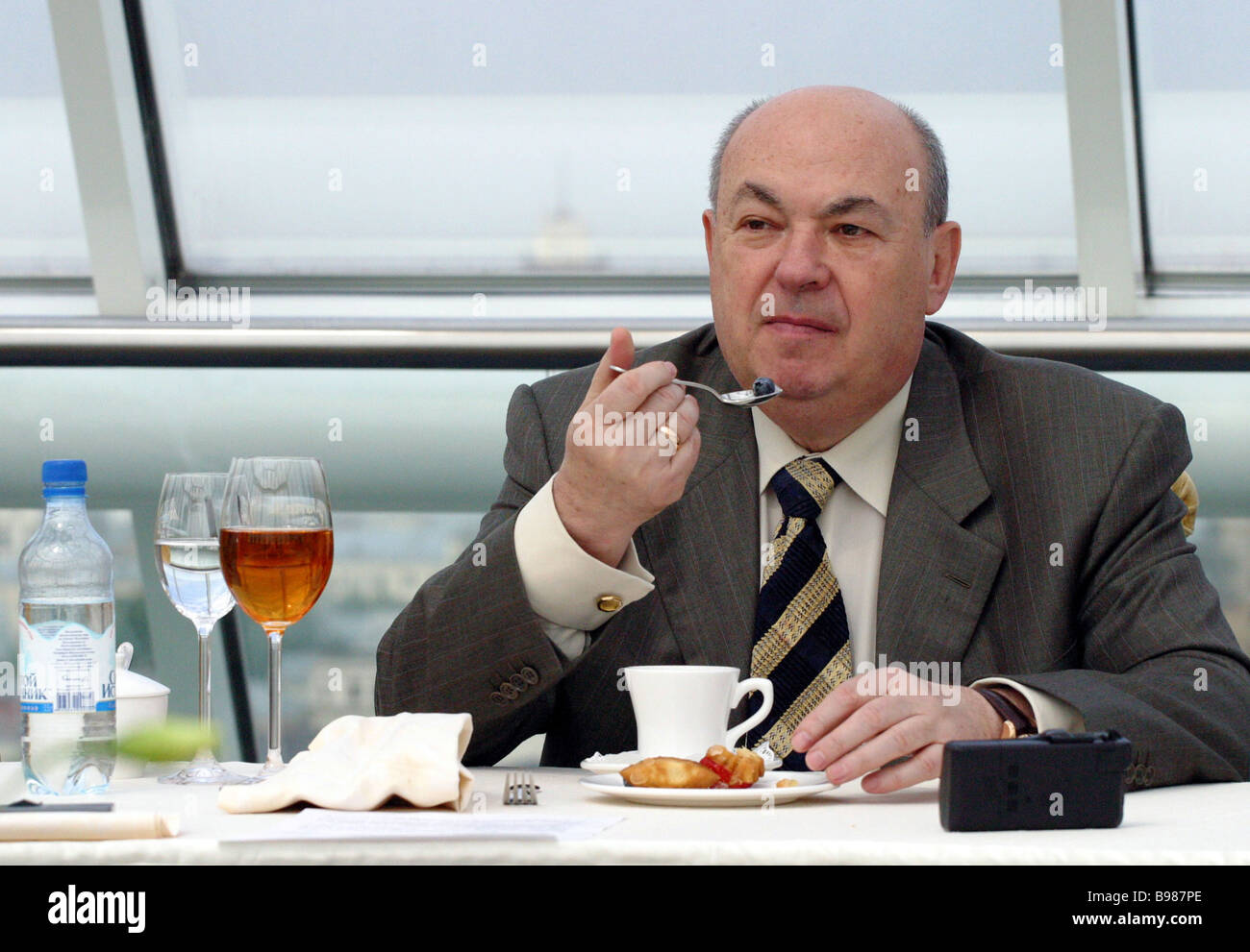 Vladimir Harz Moskau s Vize-Bürgermeister zuständig für Bau Stockfoto